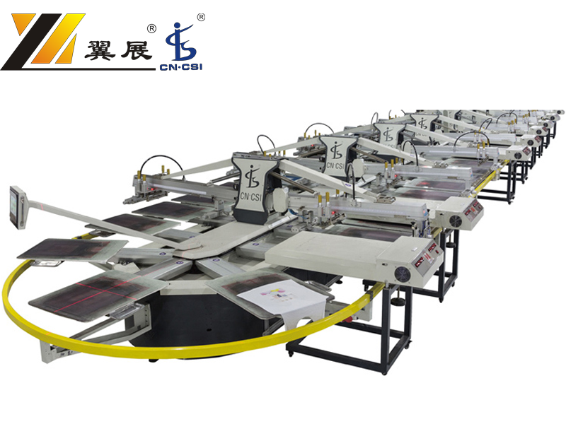 SPO Series Automatic Oval Type screen Printing machine